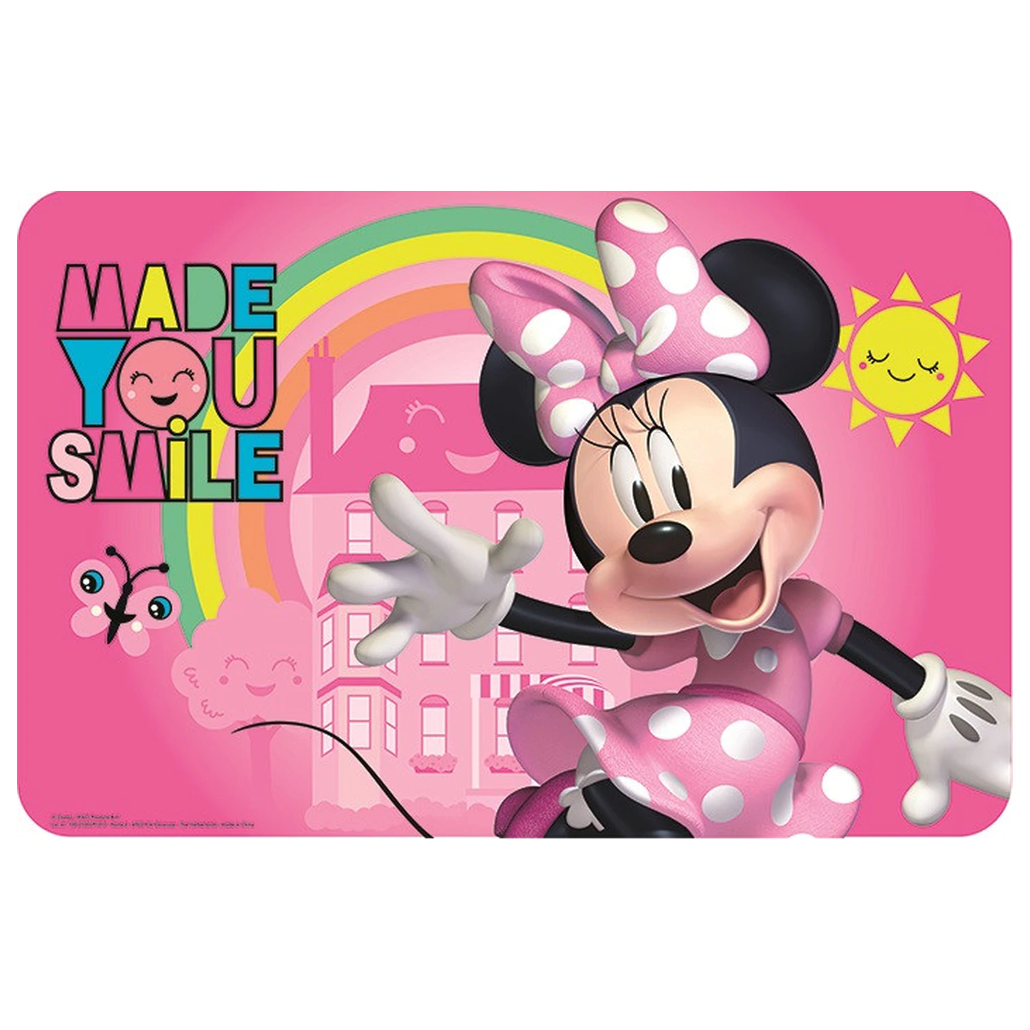 Disney Minnie Mouse Smile Platzmatte 43x28 cm Produktfoto