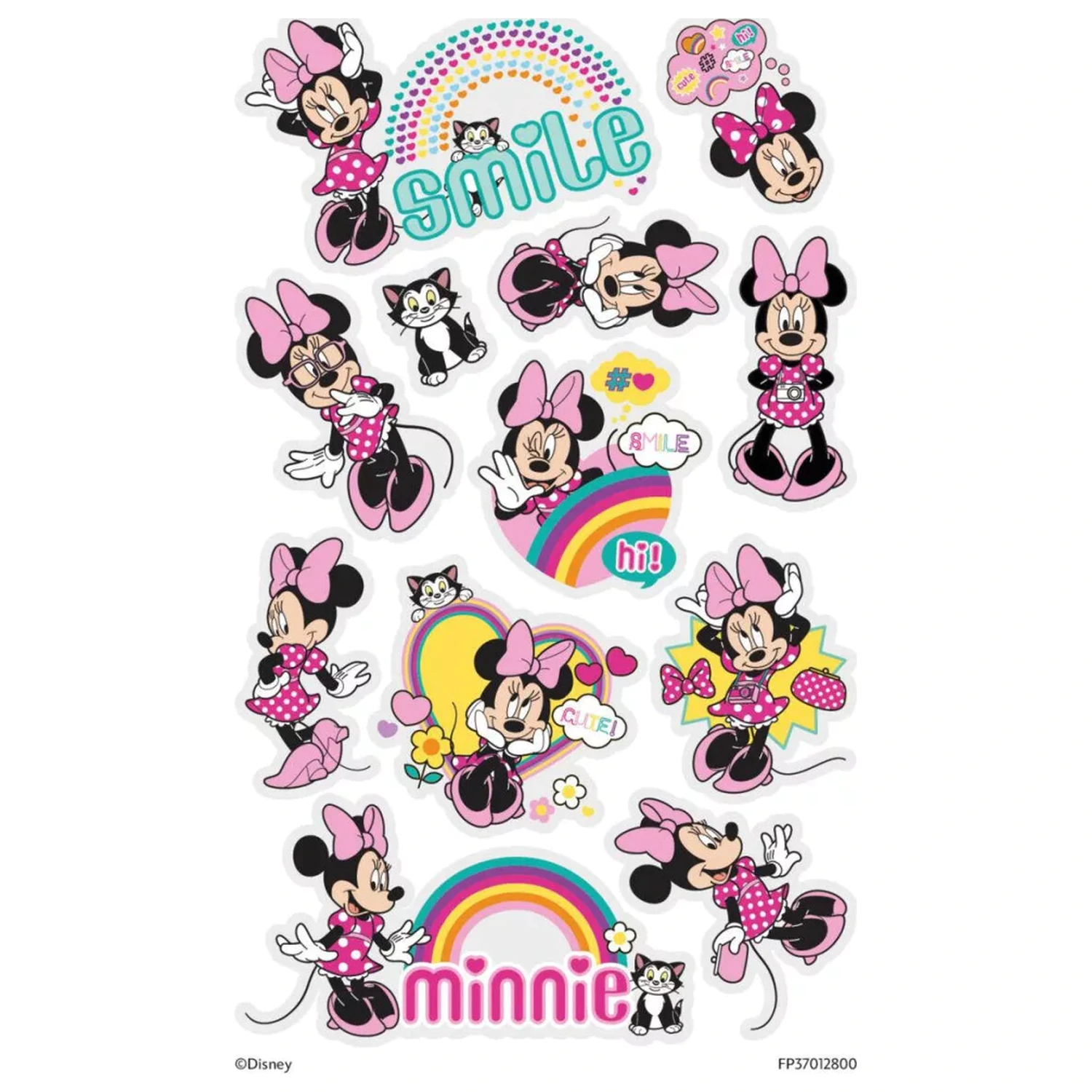 Disney Minnie Smile Tattoo 12 Stück Produktfoto