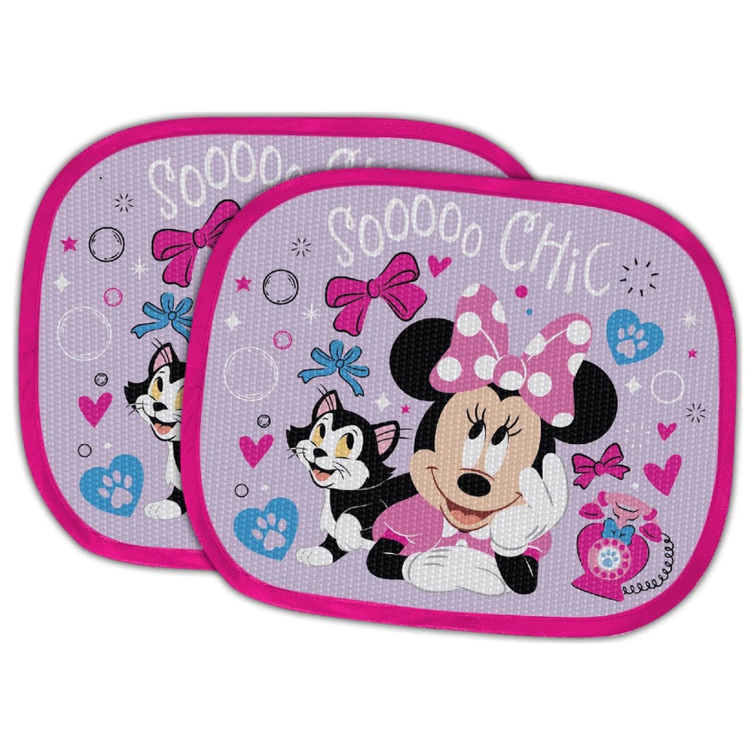 Disney Minnie So Chic Auto-Fenster Sonnenblende 2 Stück Produktfoto