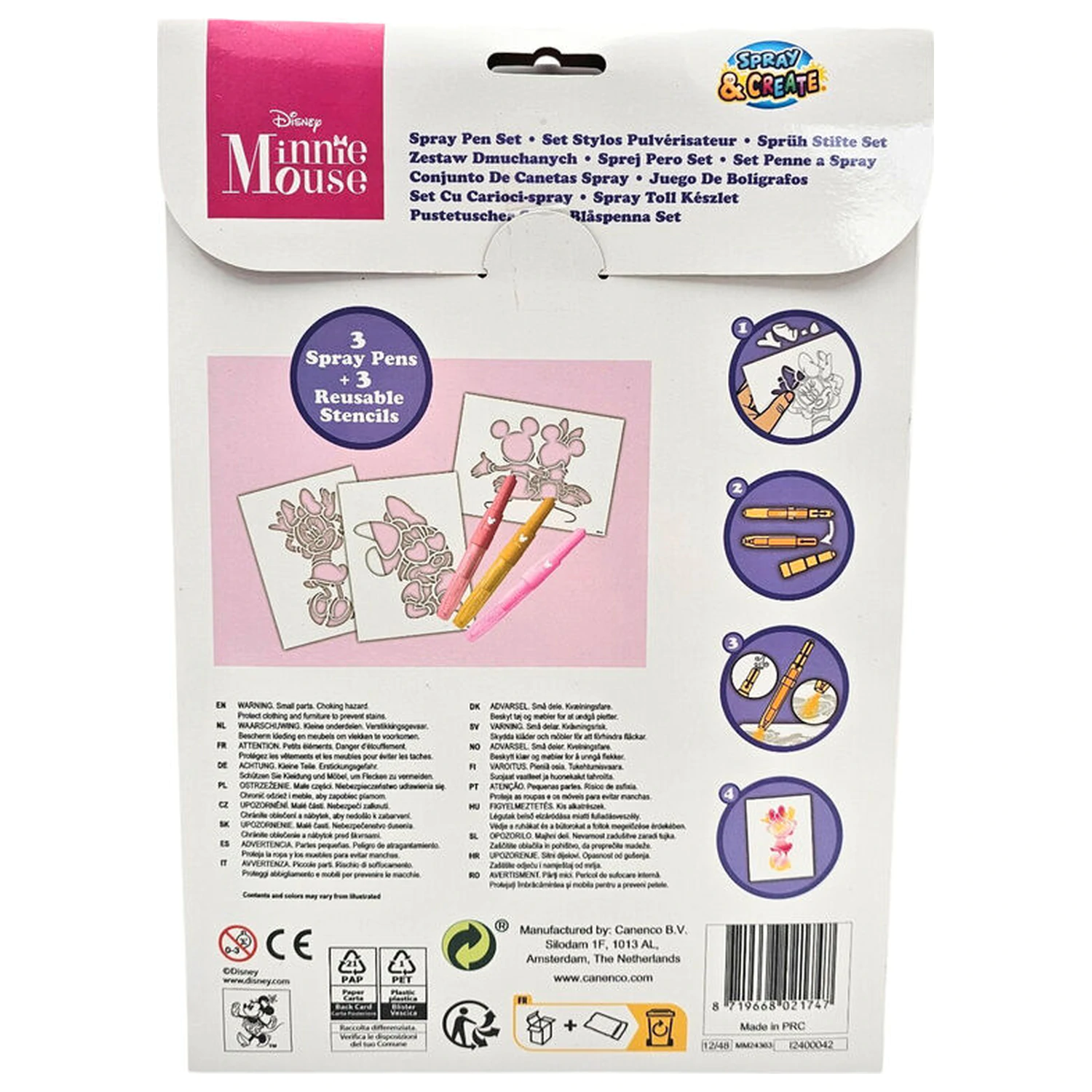 Disney Minnie Spray Stift Produktfoto