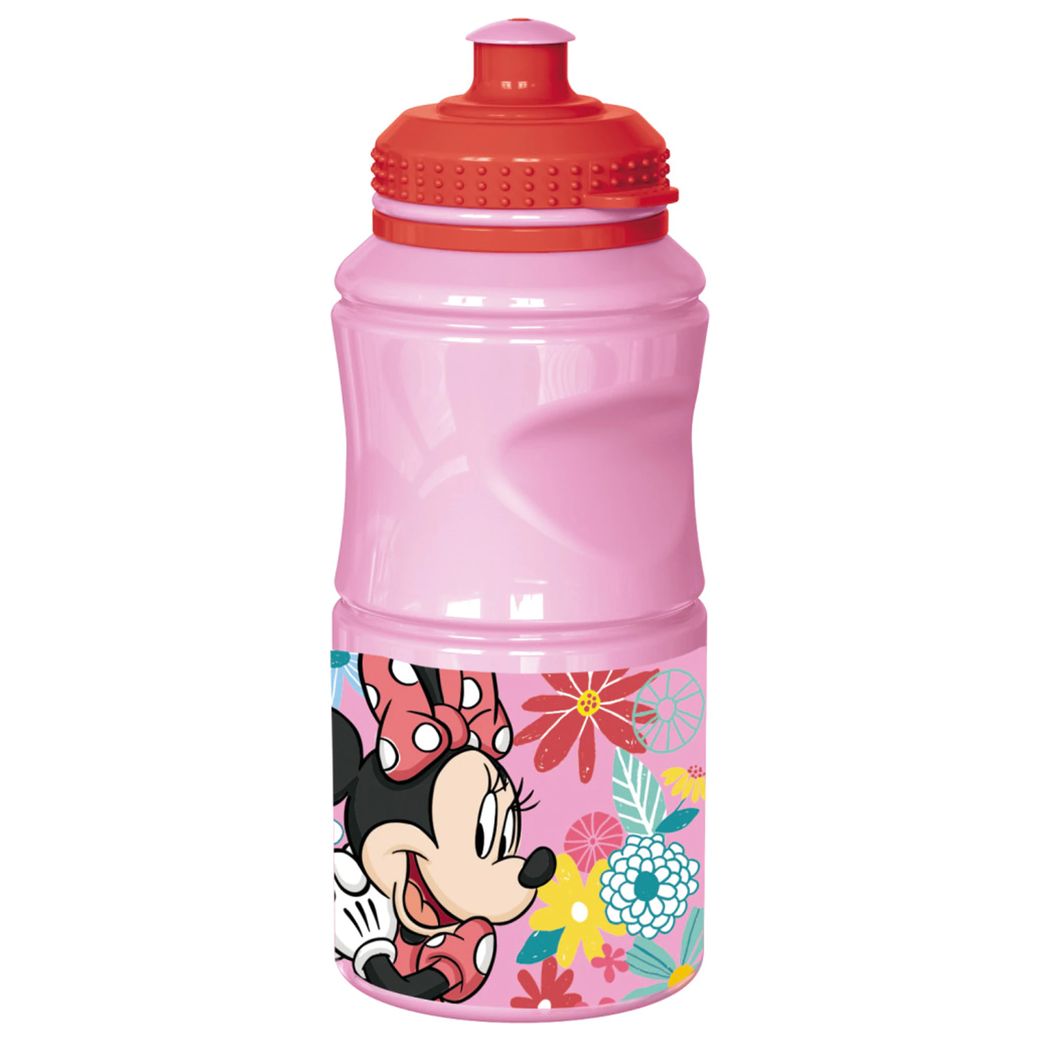 Disney Minnie Spring Hold Plastik Sportflasche 380 ml Produktfoto