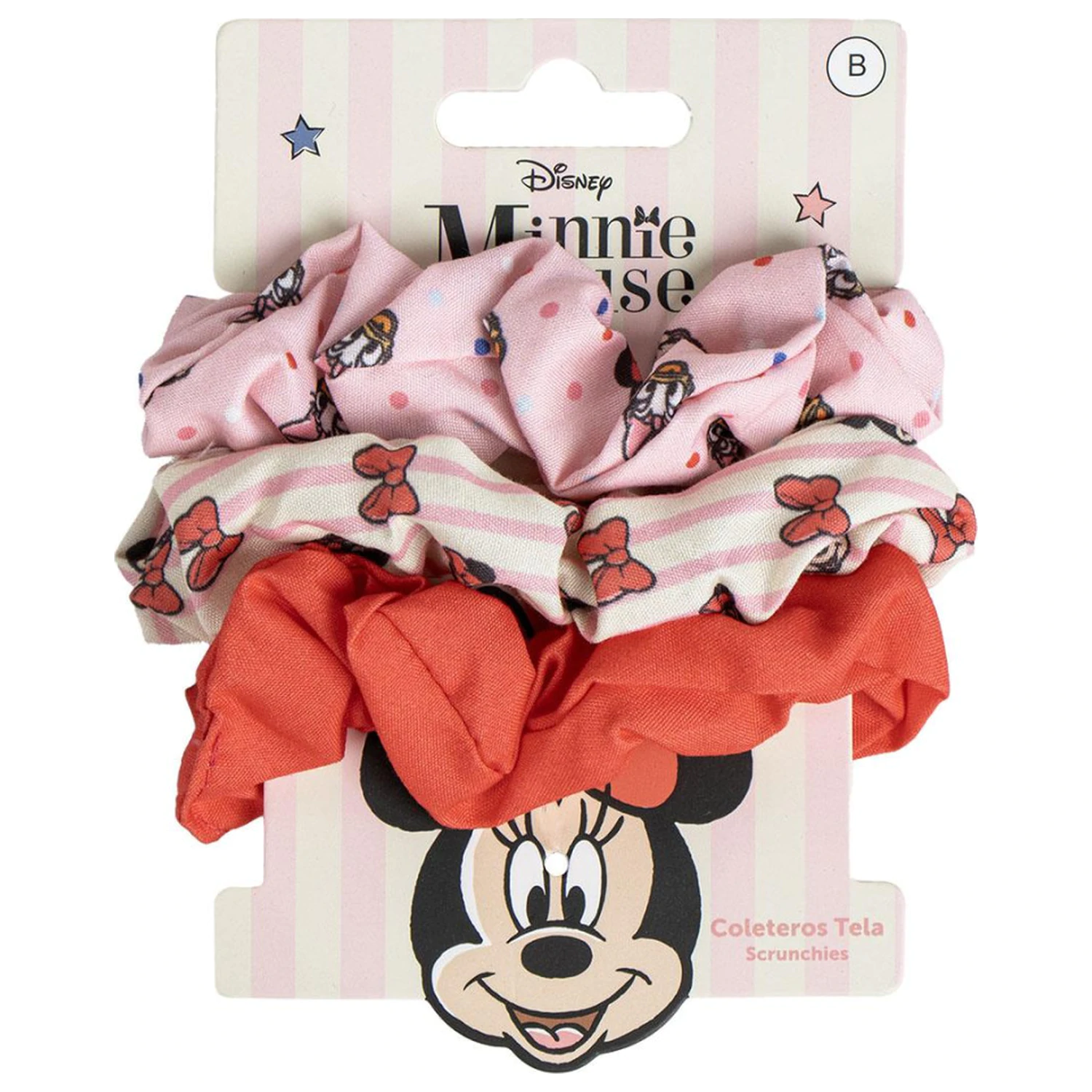 Disney Minnie Star Haargummis Set 3 Stk Produktfoto