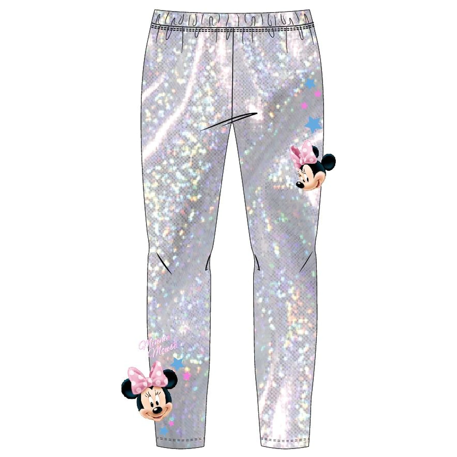 Disney Minnie Starlight Holographic Kinder Leggings 7 Jahre / 122 cm Produktfoto