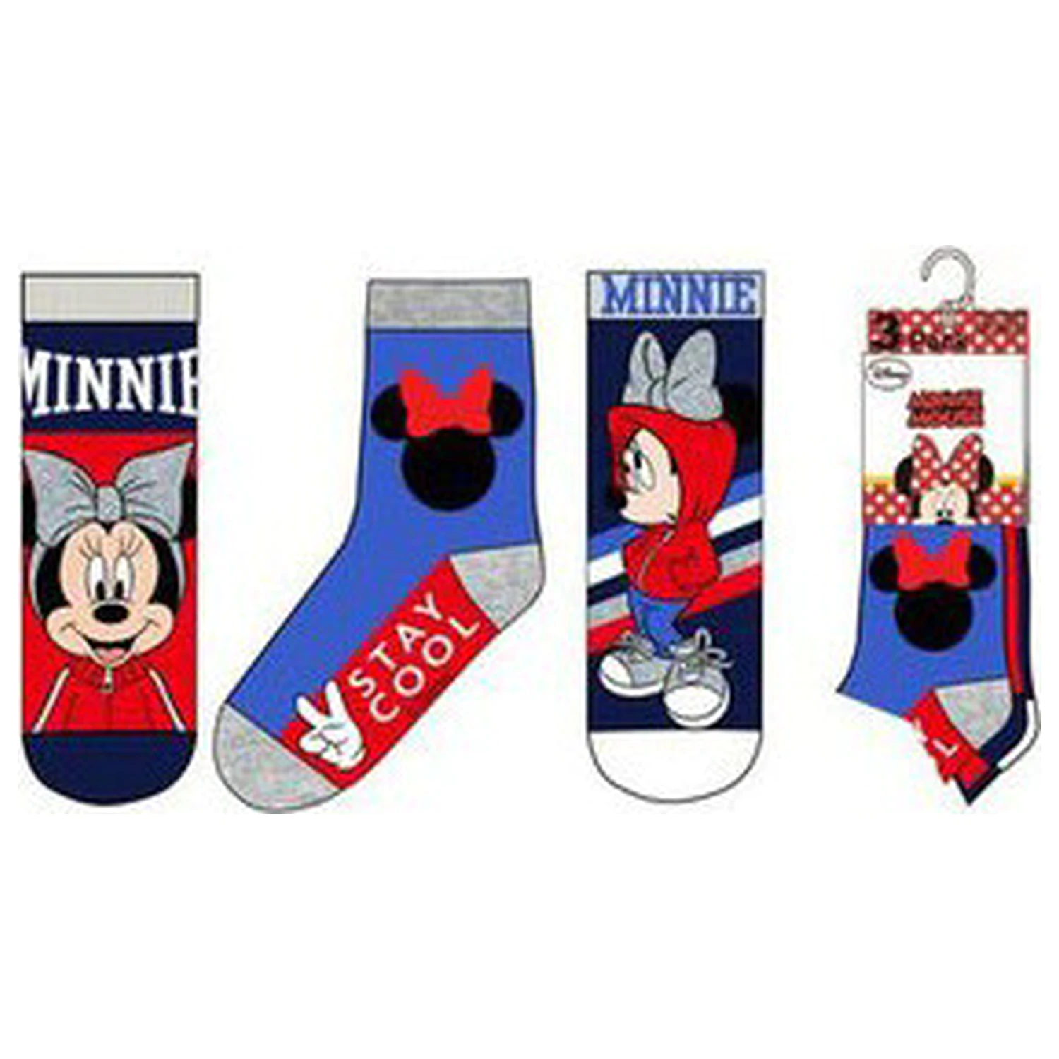 Disney Minnie Stay Cool Kinder Socken 31/34 Produktfoto