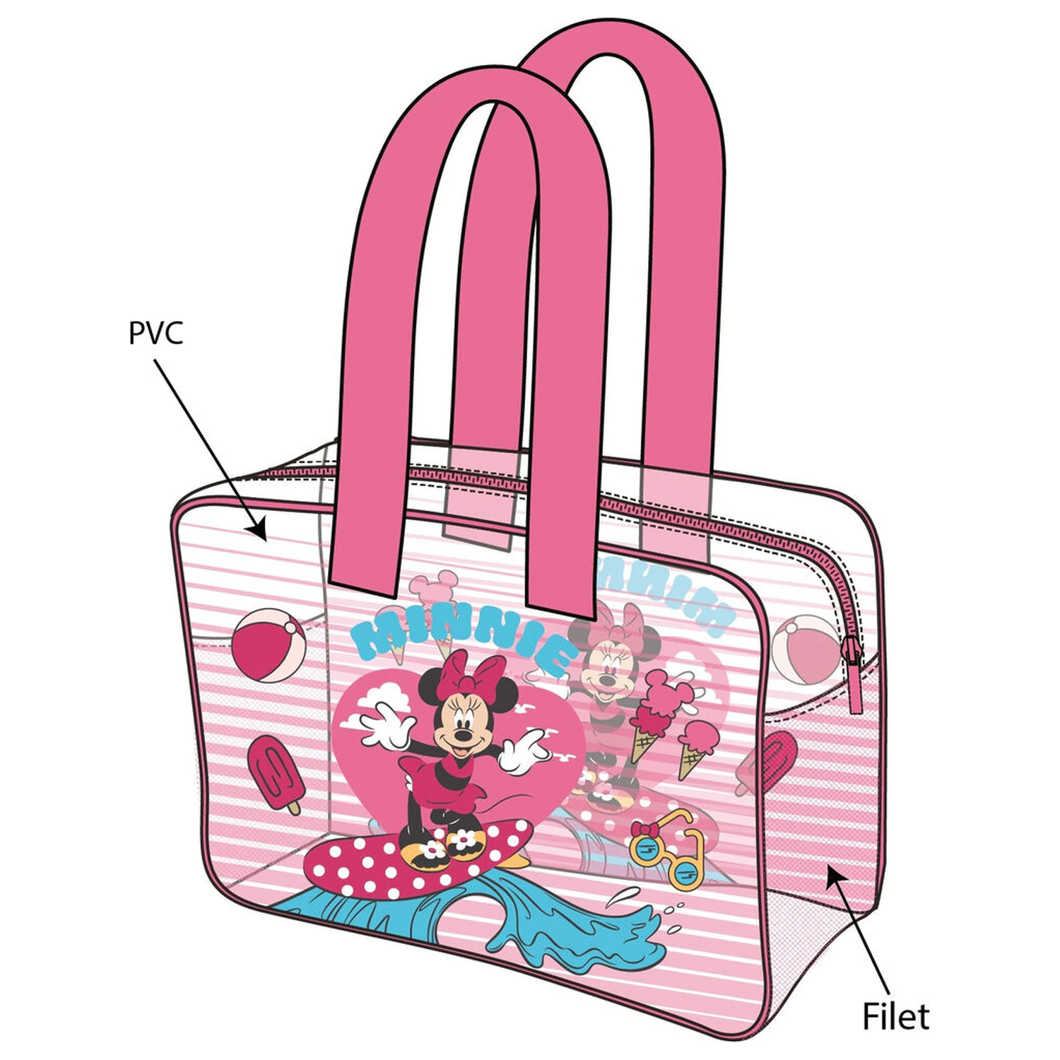 Disney Minnie Strandtasche Produktfoto