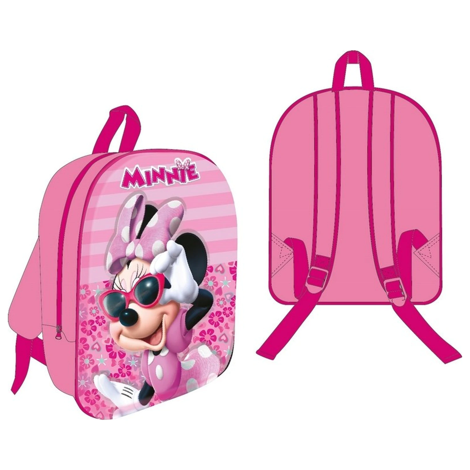 Disney Minnie Summer 3D Rucksack, Tasche 30 cm Produktfoto