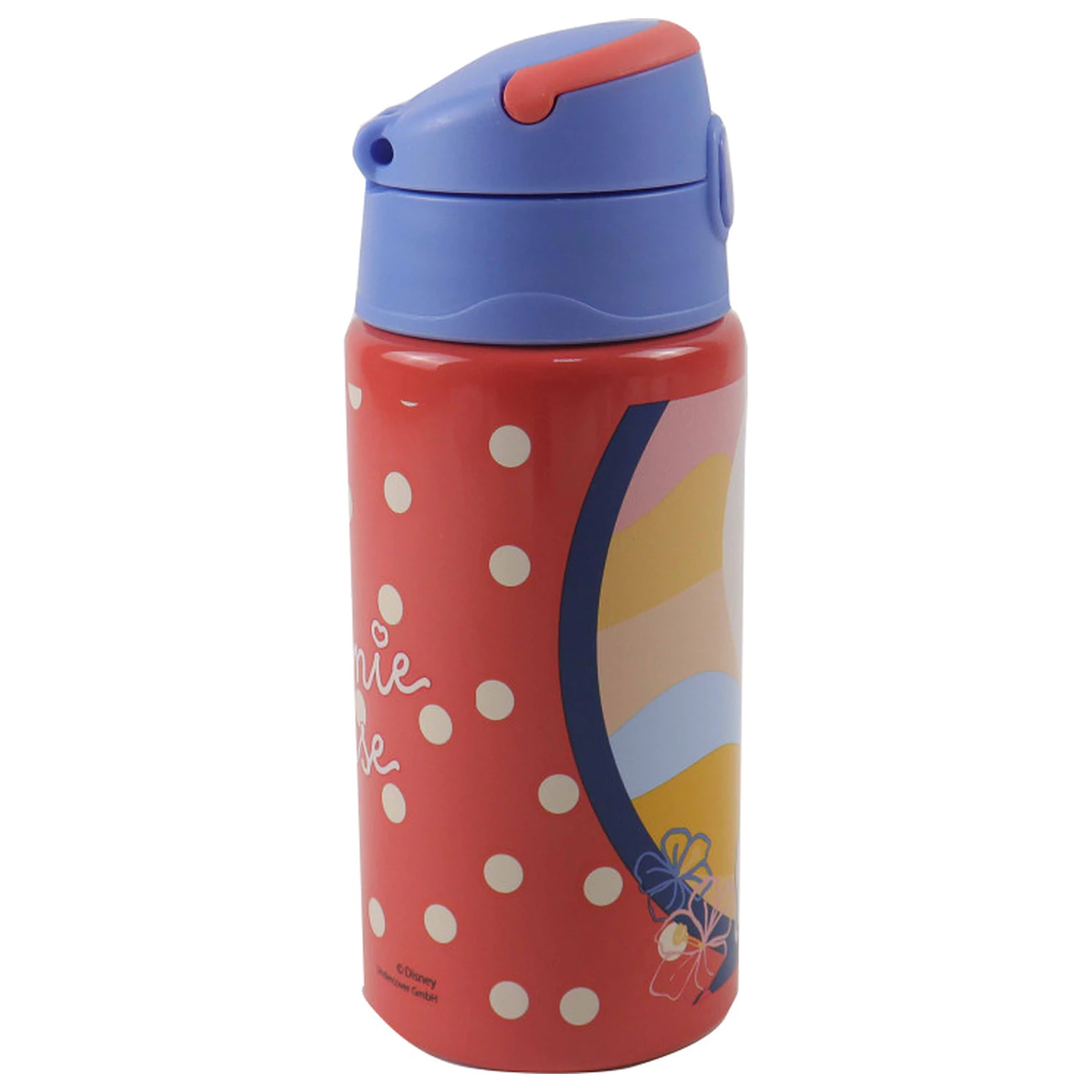 Disney Minnie Summer Aluminium Trinkflasche mit Haken 500 ml Produktfoto