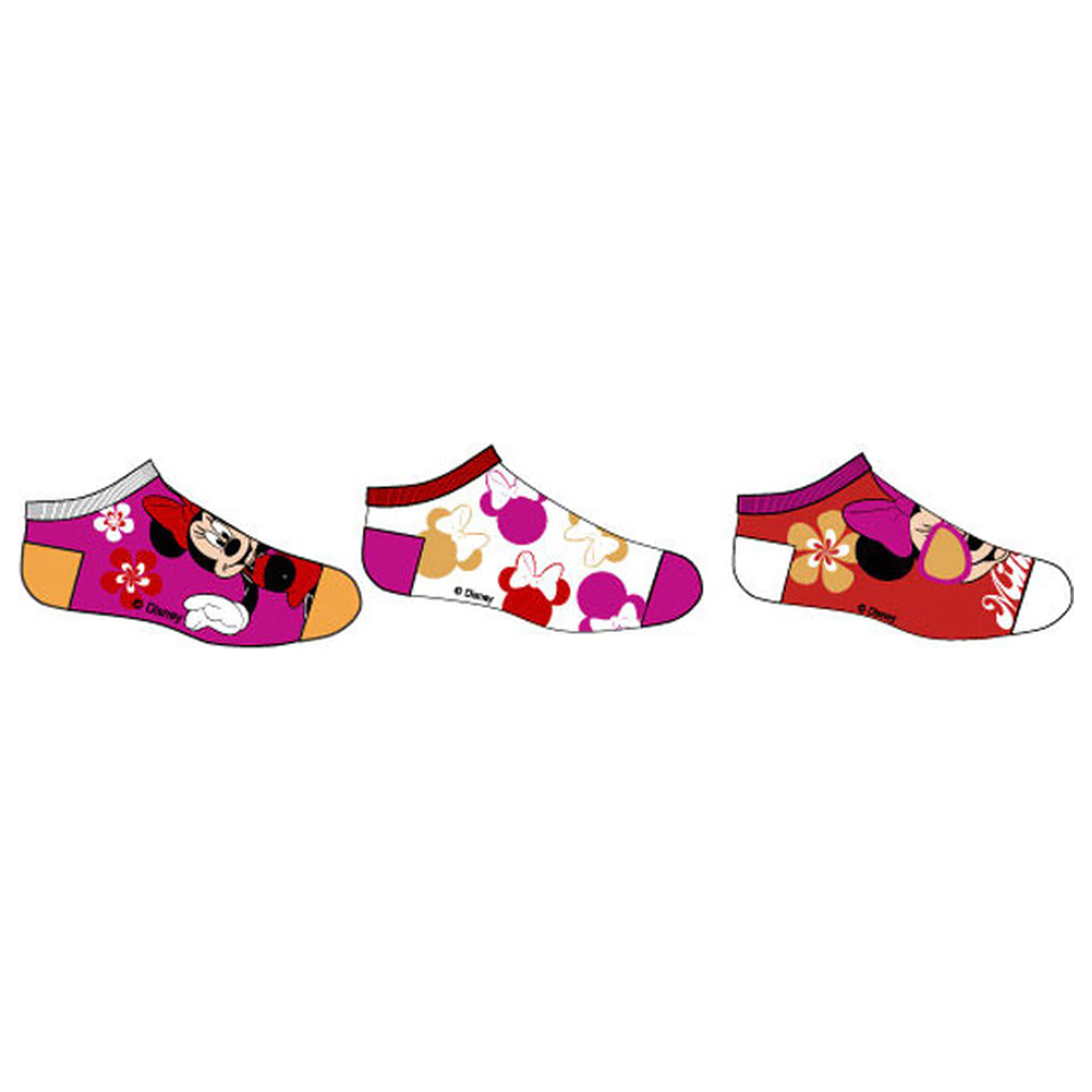Disney Minnie Sun Kinder geheime Socken 31/34 Produktfoto