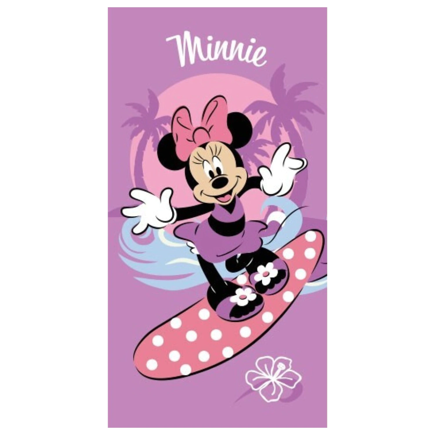 Disney Minnie Surf Handtuch Produktfoto