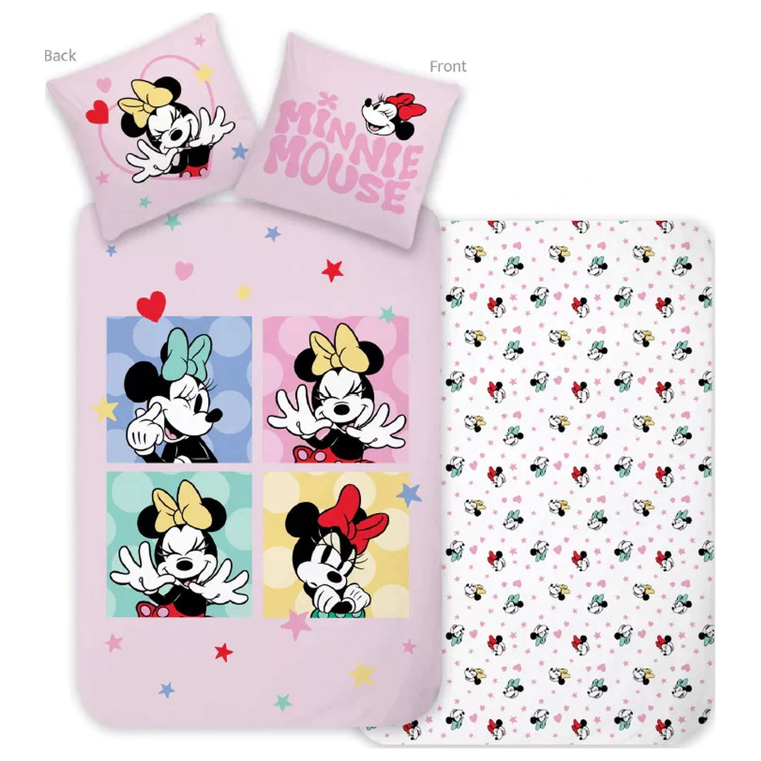 Disney Minnie Sweet Moments Kinder Vorschul Bettbezug Produktfoto