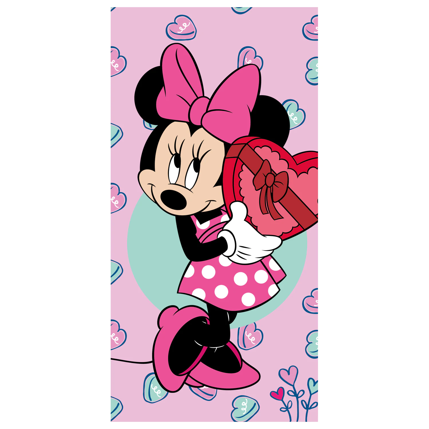 Disney Minnie Sweets Handtuch Produktfoto
