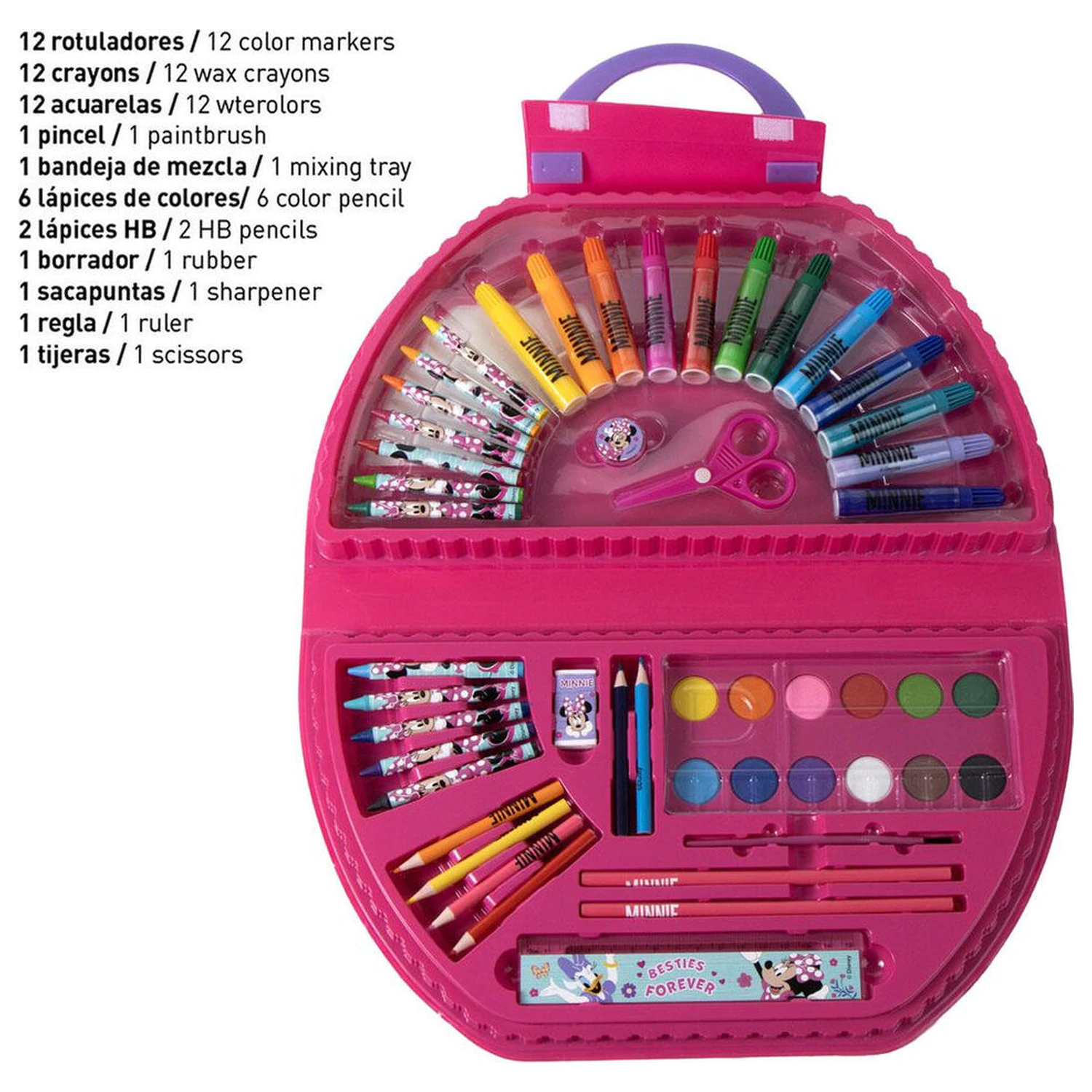 Disney Minnie Schreibwaren Malset Produktfoto