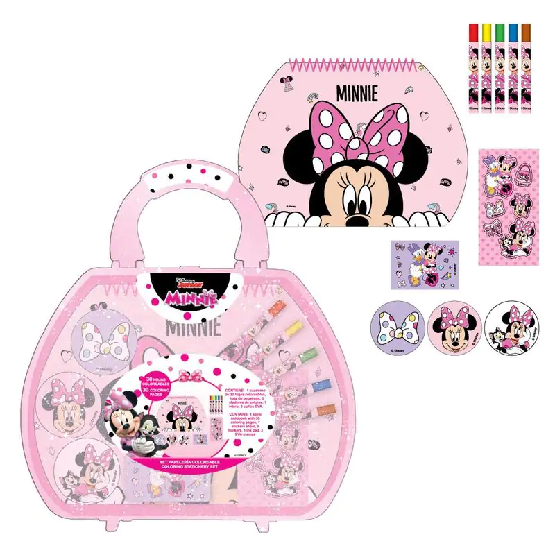 Disney Minnie Schreibwaren-set zum Ausmalen Produktfoto