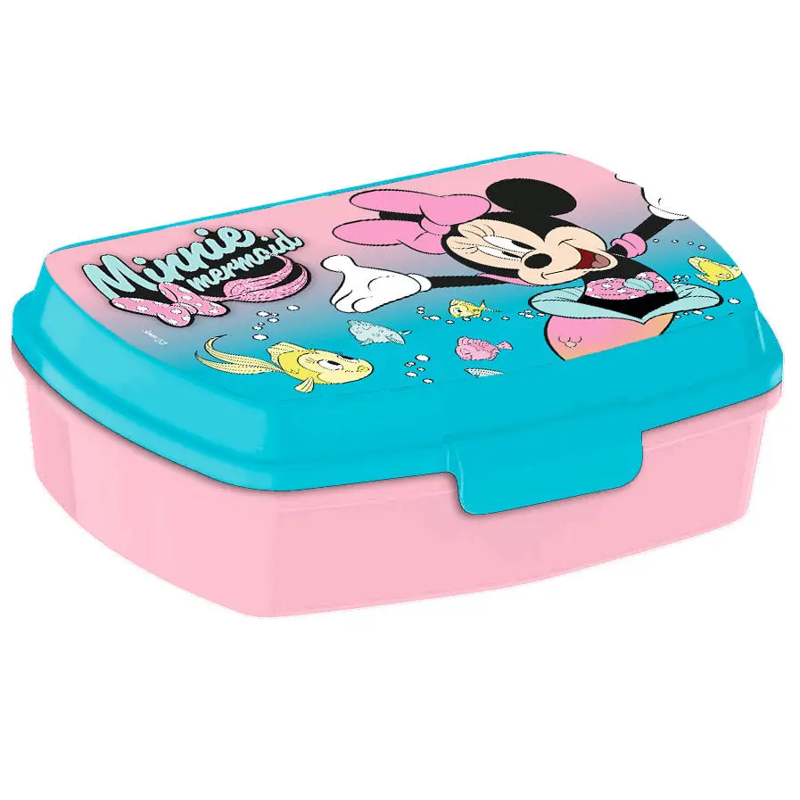 Disney Minnie Lunchbox + aluminium Flasche Set 500ml Produktfoto