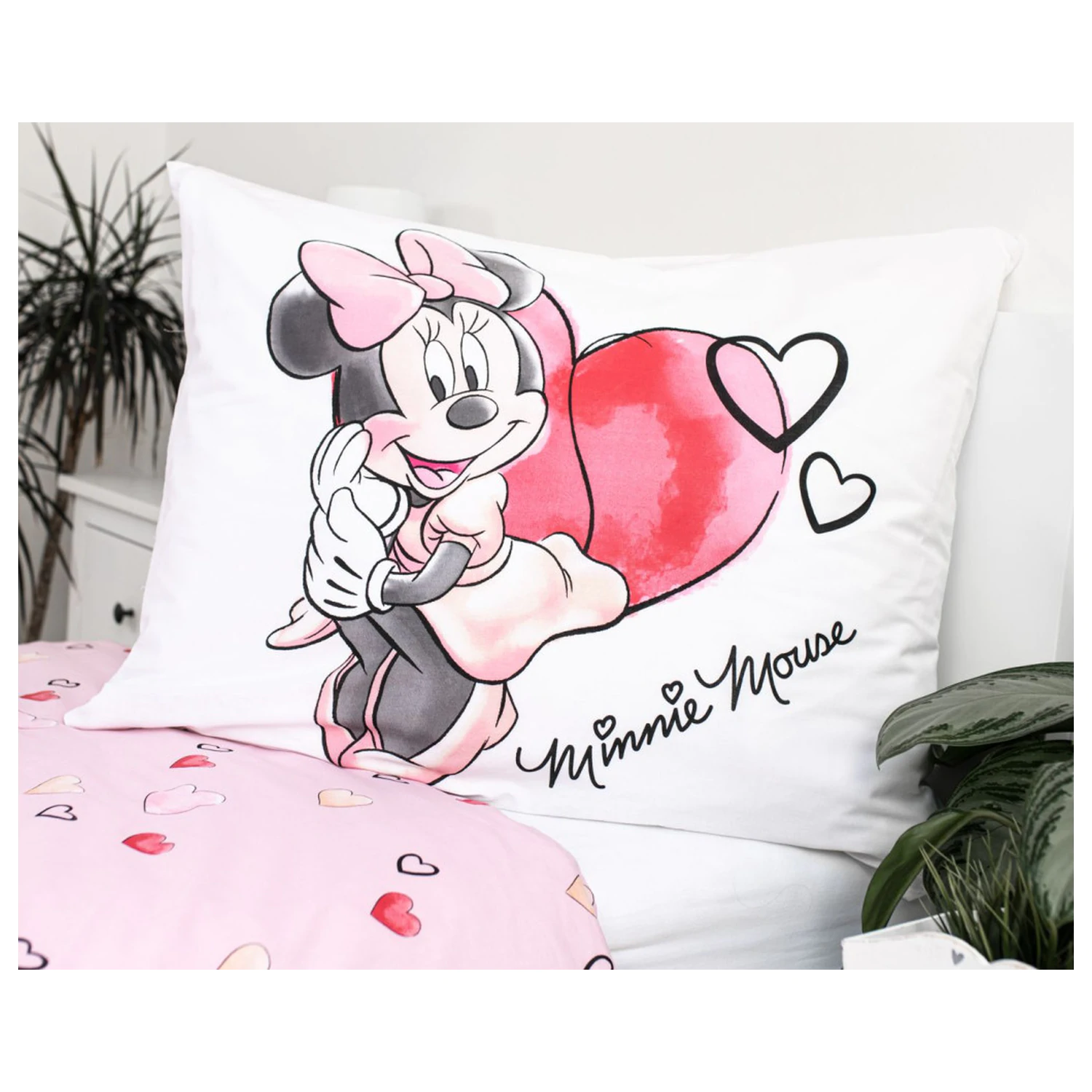 Disney Minnie White Bettbezug Produktfoto