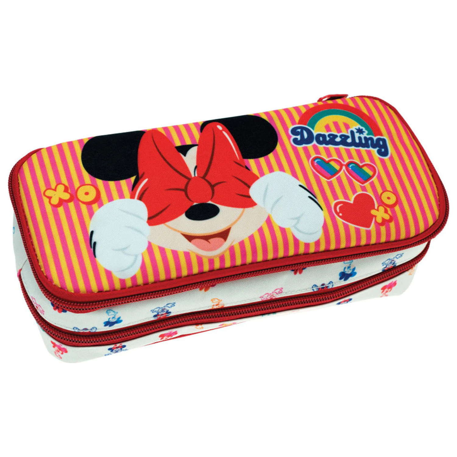 Disney Minnie Wink Zwei-Fächer Federmäppchen 26 cm Produktfoto