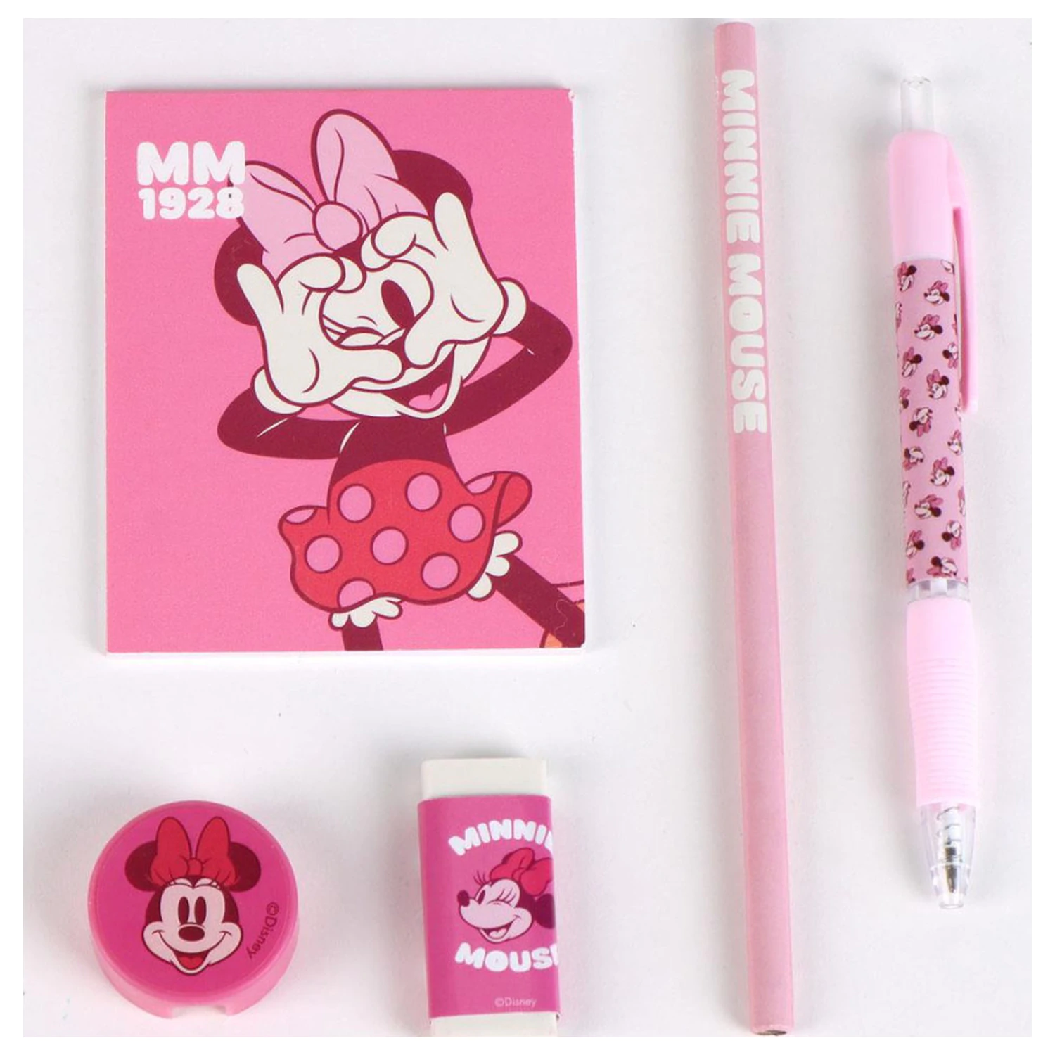 Disney Minnie Wink Grau Plüsch Federmäppchen Produktfoto
