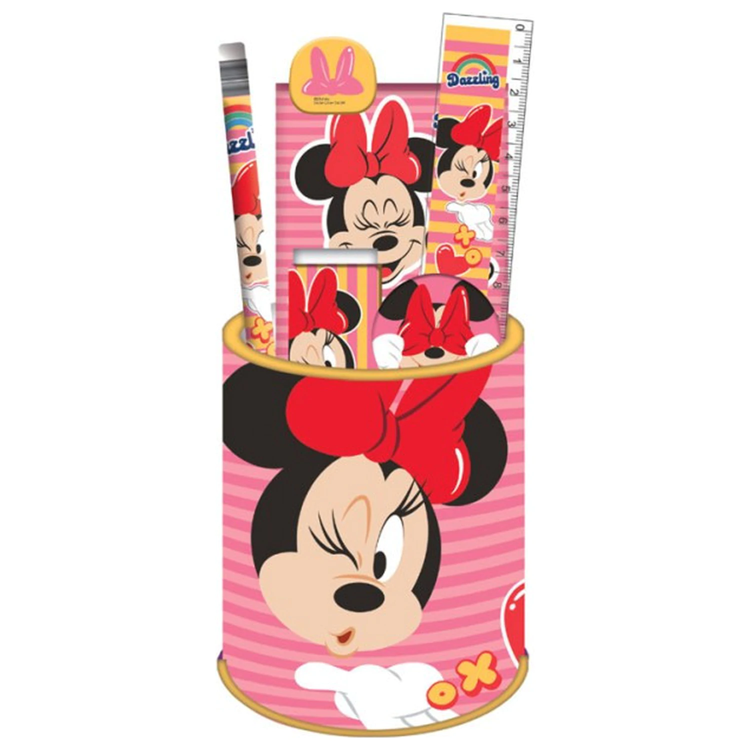 Disney Minnie Wink Schreibwaren Set 7 Teile Produktfoto