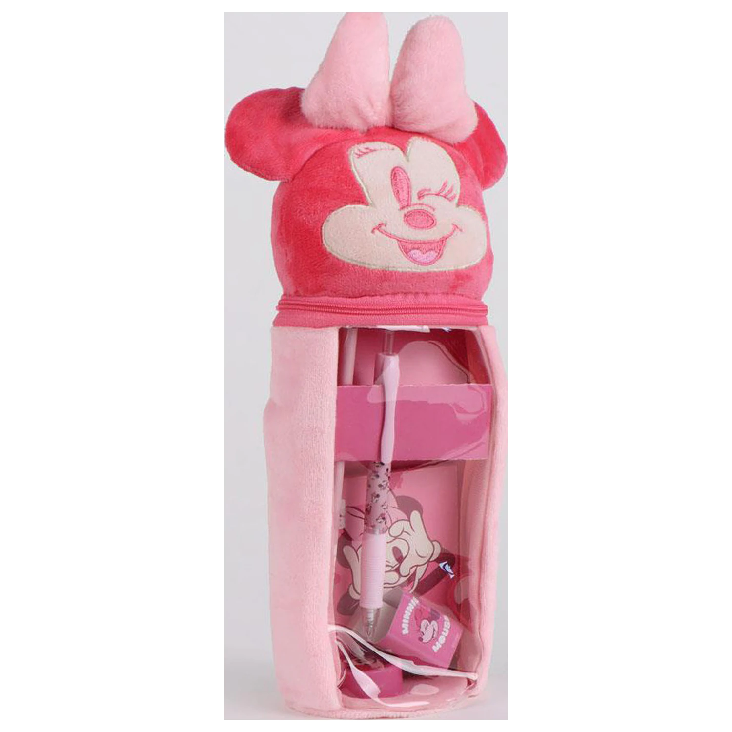 Disney Minnie Wink Pink Plüsch Federmäppchen Produktfoto