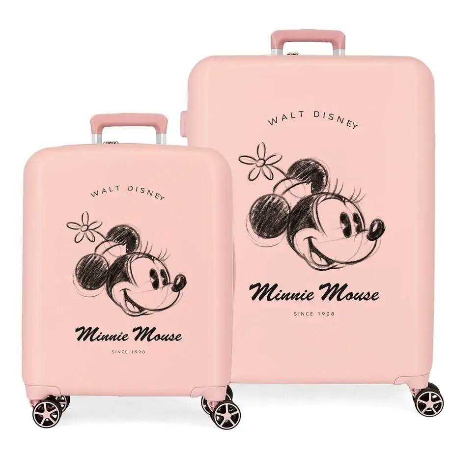 Disney Minnie You Are Magic ABS 2-er Pack Trolley Koffers Produktfoto