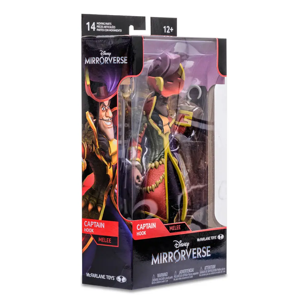 Disney Mirrorverse Actionfigur Captain Hook 18 cm Produktfoto