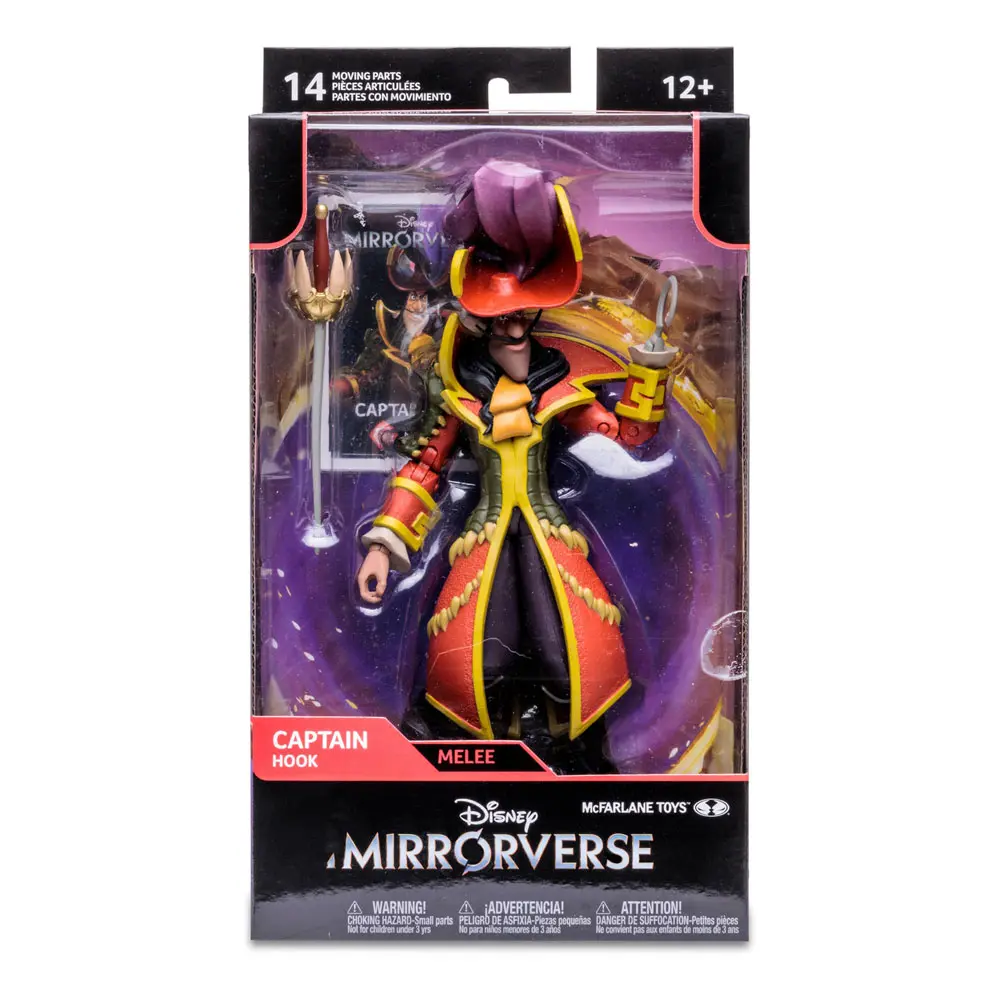 Disney Mirrorverse Actionfigur Captain Hook 18 cm Produktfoto