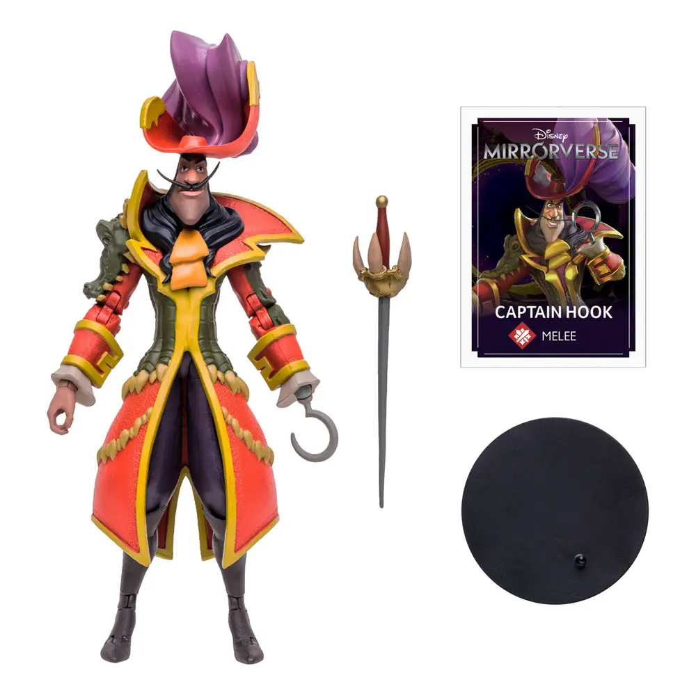 Disney Mirrorverse Actionfigur Captain Hook 18 cm Produktfoto