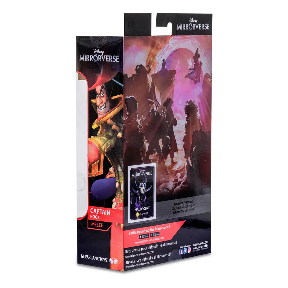 Disney Mirrorverse Actionfigur Captain Hook 18 cm Produktfoto