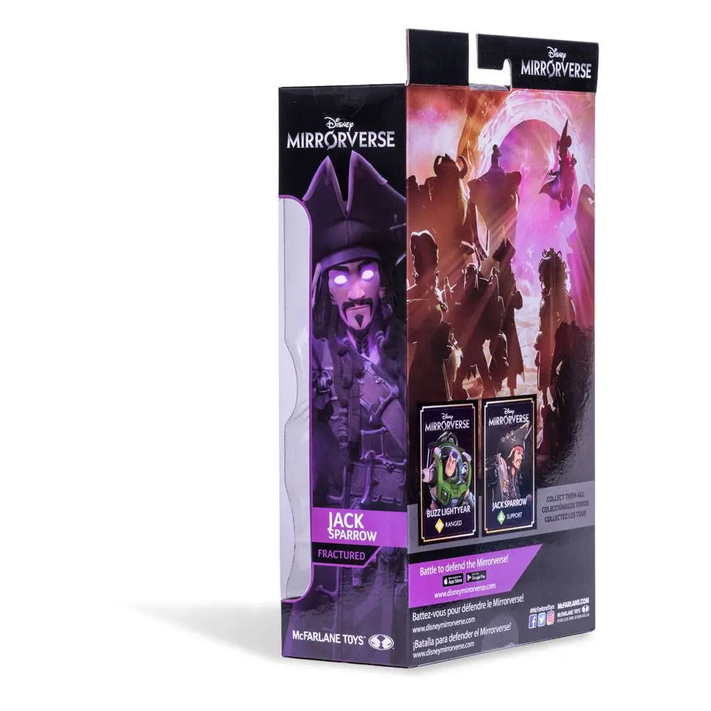 Disney Mirrorverse Actionfigur Jack Sparrow Fractured Gold Label Series 18 cm Produktfoto