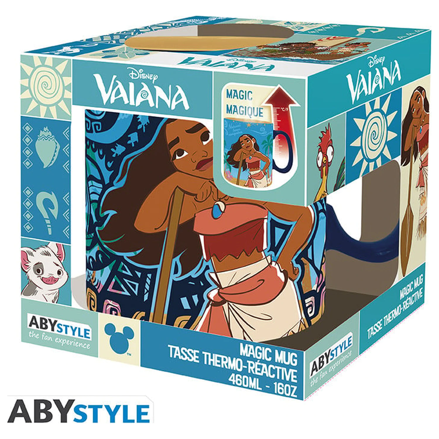 Disney Moana & Friends Tasse mit Wärmeeffekt 460ml Produktfoto
