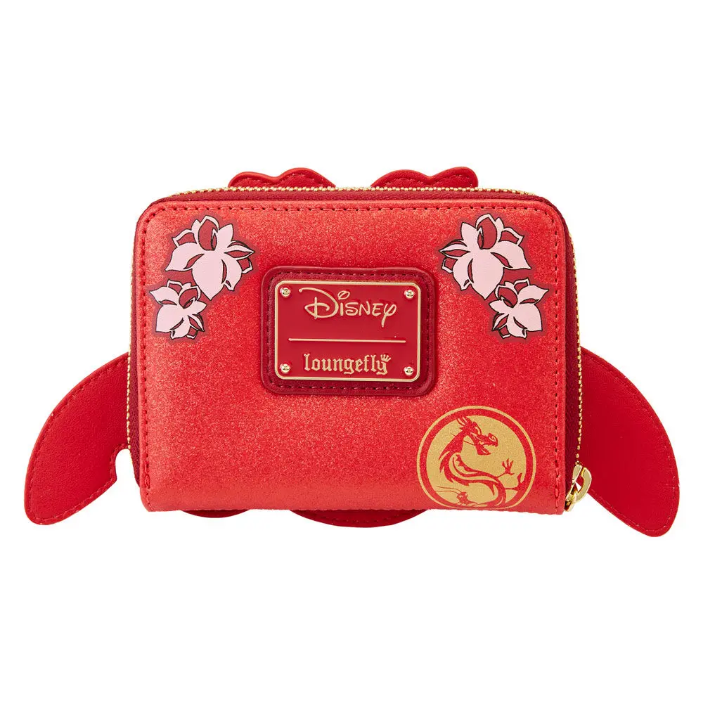 Loungefly Disney Mulan 25th Anniversary Mushu glitter Geldbörse Produktfoto