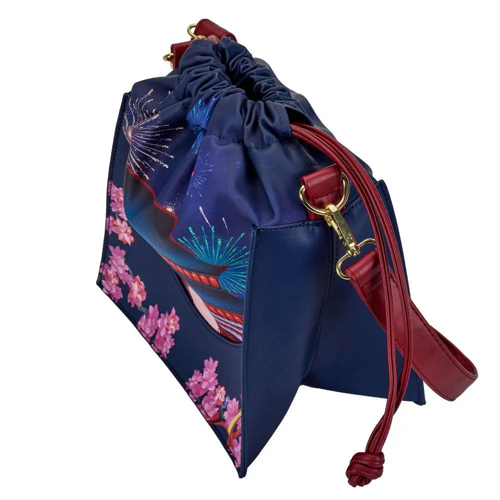 Disney by Loungefly Umhängetasche Mulan Castle Cinch Sack Produktfoto