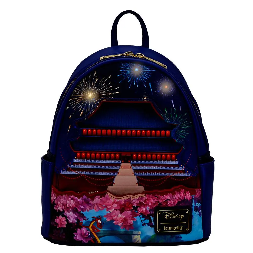 Disney by Loungefly Rucksack Mulan Castle Lampe Up Produktfoto