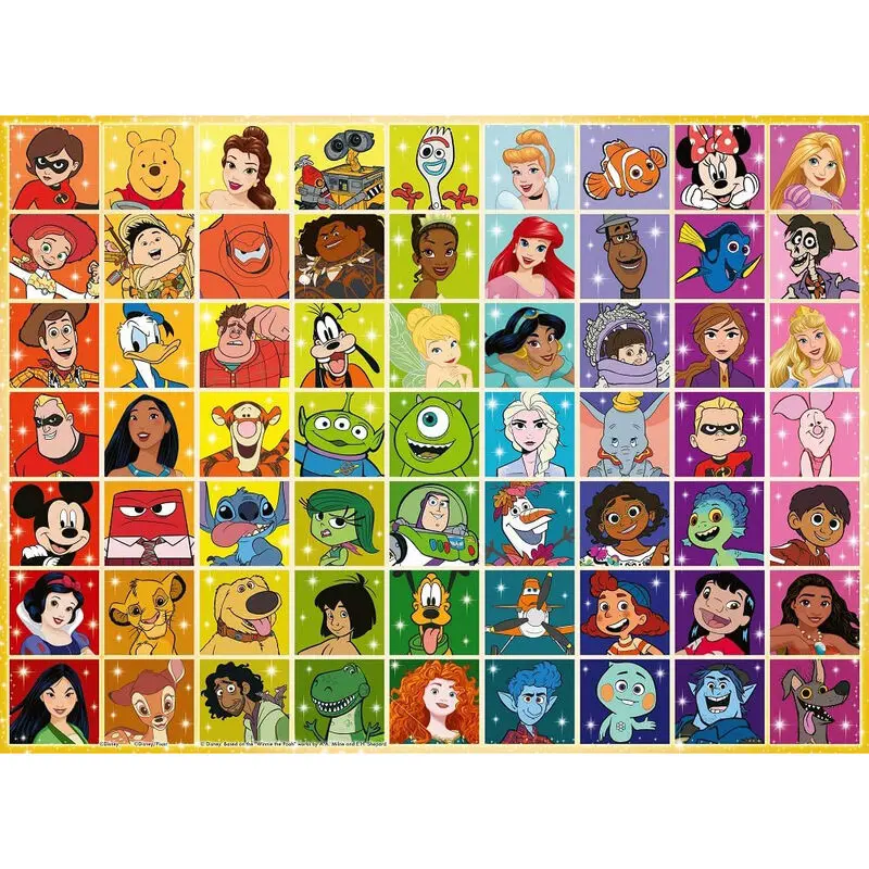 Disney Multicharacter Puzzle 100St Produktfoto