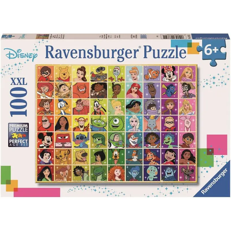 Disney Multicharacter Puzzle 100St Produktfoto