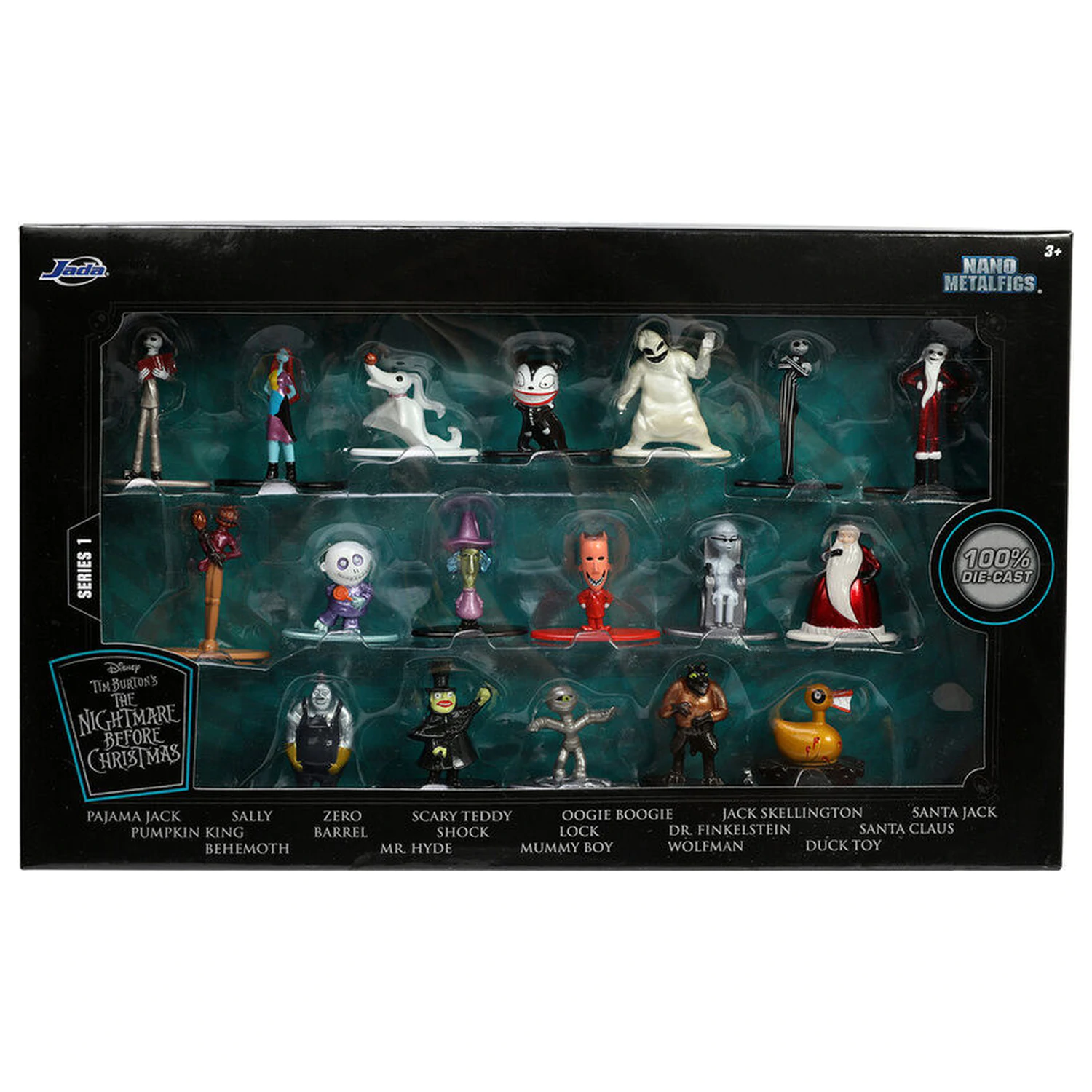 Disney Nightmare Before Christmas Metalfigs Pack 18 Figuren 4cm Produktfoto