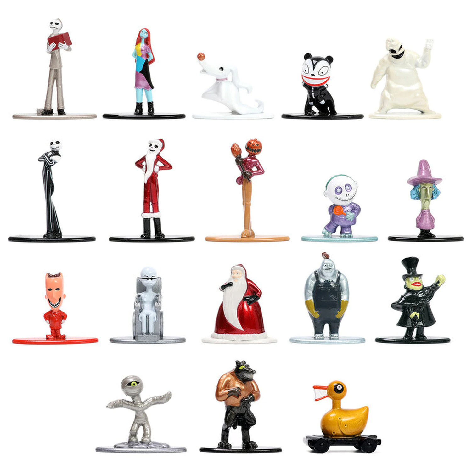 Disney Nightmare Before Christmas Metalfigs Pack 18 Figuren 4cm Produktfoto