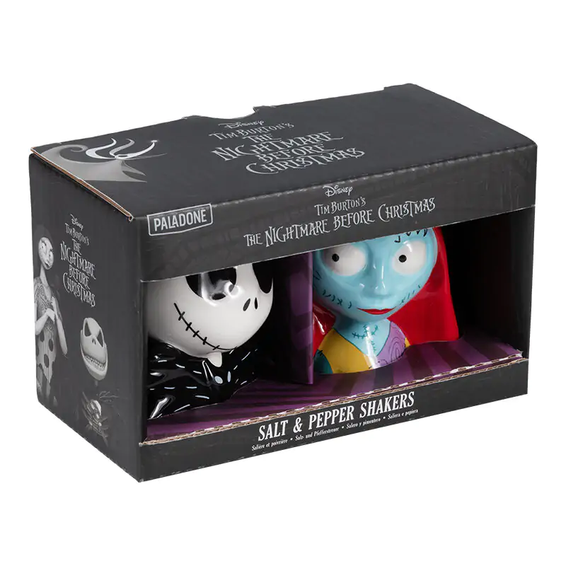 Disney Nightmare Before Christmas Jack & Sally Salz- und Pfefferstreuer termékfotó