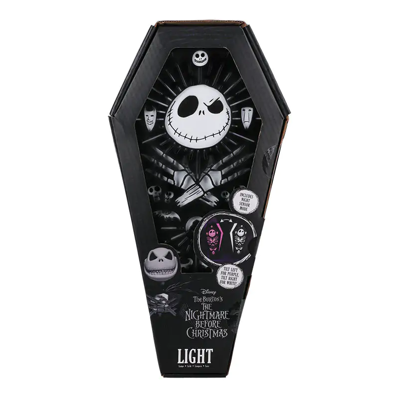 Disney Nightmare Before Christmas Jack Coffin 3D Lampe termékfotó