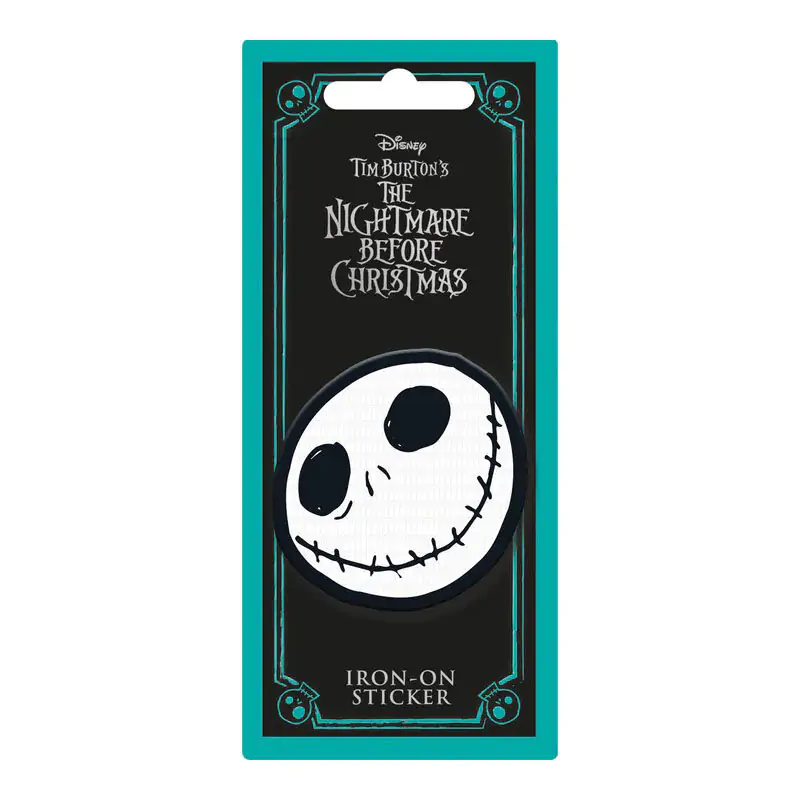 Disney Nightmare Before Christmas Jack Skellington Embroidery Bügelbild Produktfoto