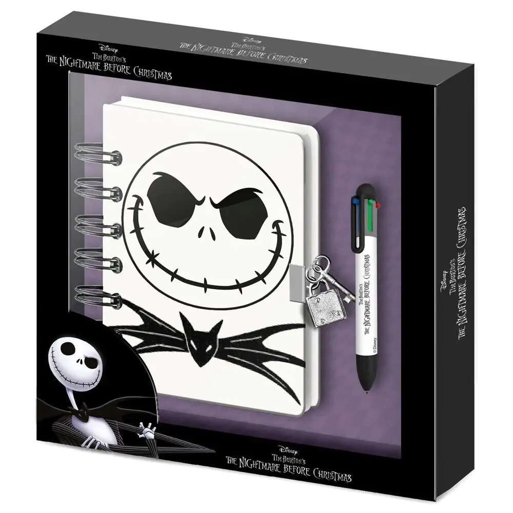 Disney Nightmare Before Christmas Tagebuch und Stift Produktfoto