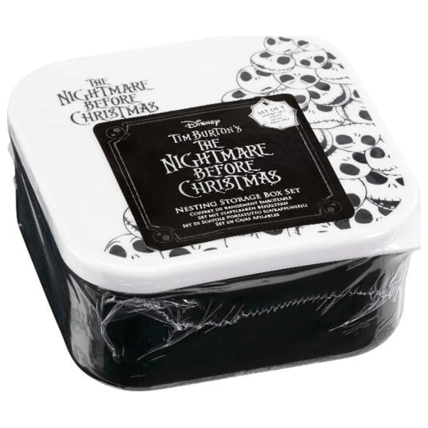 Disney Nightmare Before Christmas Our Town of Halloween Aufbewahrungsset Produktfoto