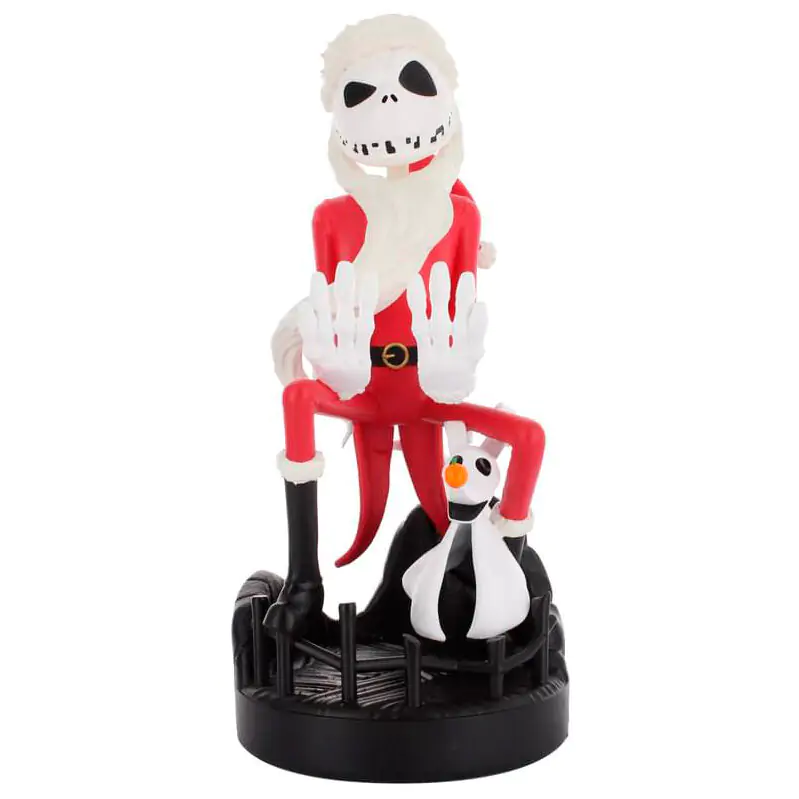 Disney Nightmare Before Christmas Santa Suit Jack Controller/Telefonhalter Cable Guy Figur 20cm Produktfoto