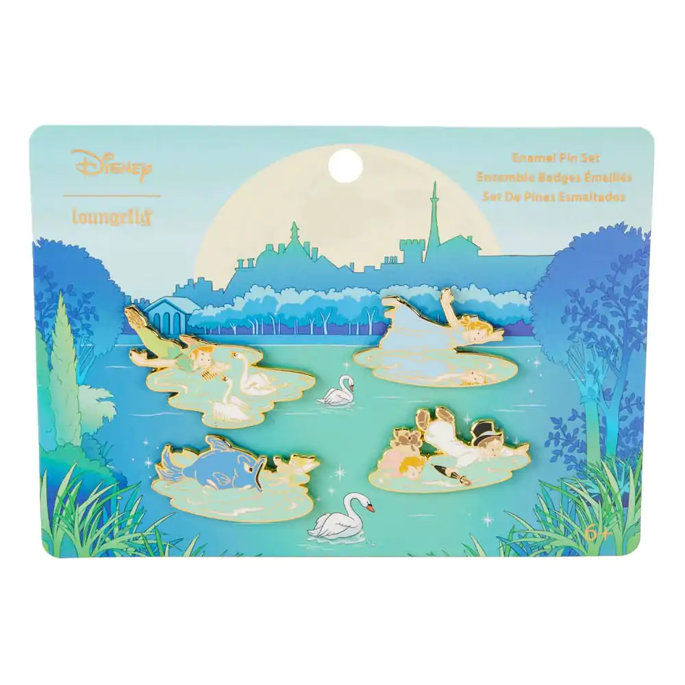 Disney by Loungefly Pin Ansteck-Pins 4er-Set Peter Pan You can fly 3 cm termékfotó