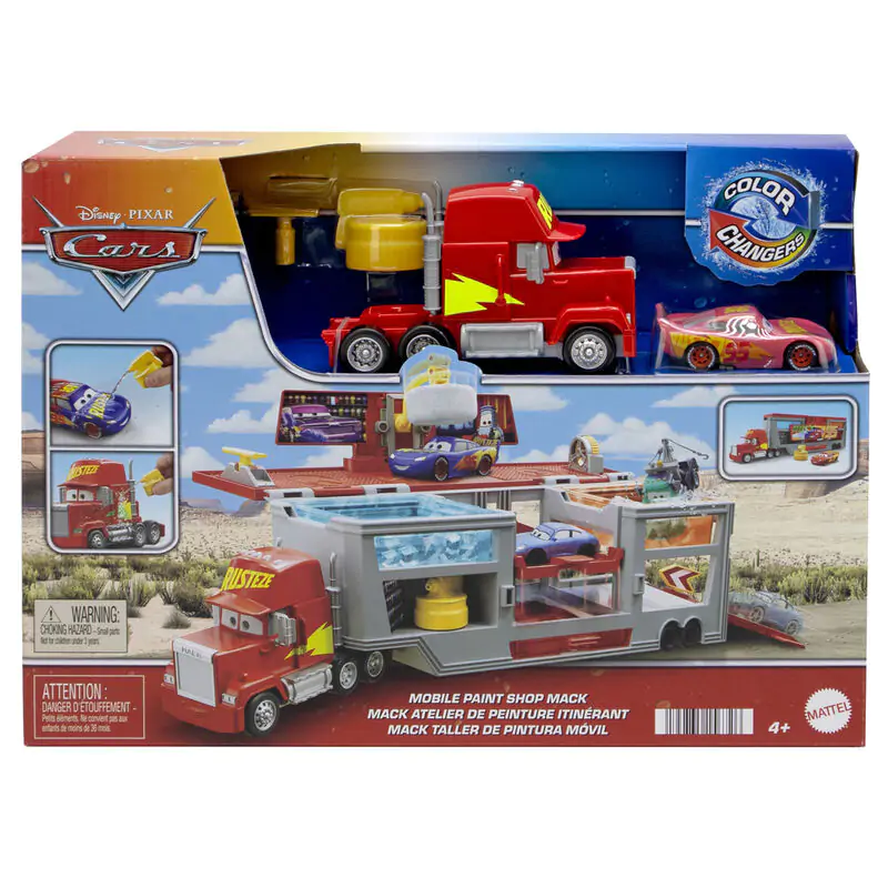 Disney Pixar Cars Mobile Paint Shop Mack Spielset Produktfoto