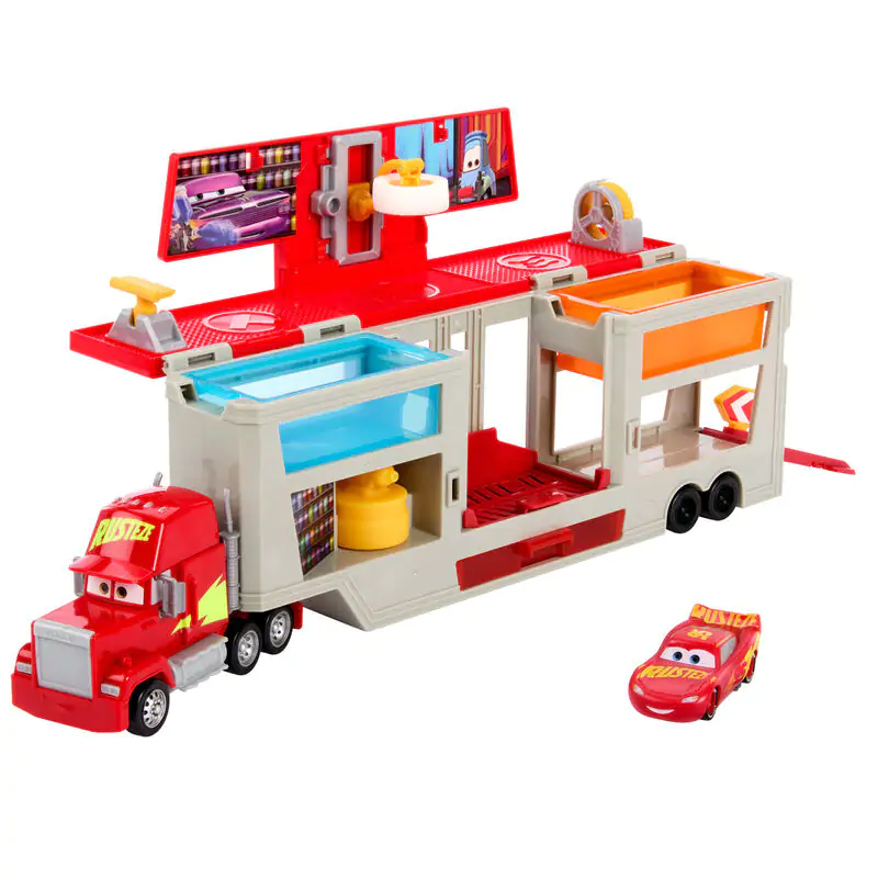 Disney Pixar Cars Mobile Paint Shop Mack Spielset Produktfoto