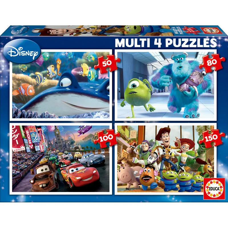 Disney Pixar Multi Puzzle 50-80-100-150St termékfotó