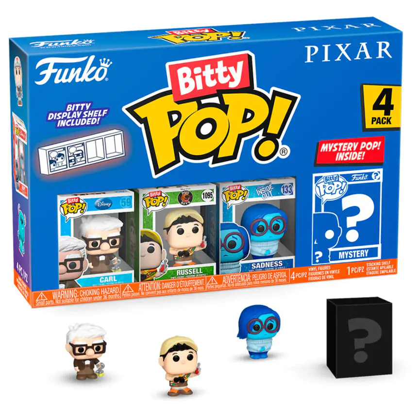 Disney Pixar Bitty Funko POP! Vinyl Figuren 4er-Pack UP termékfotó