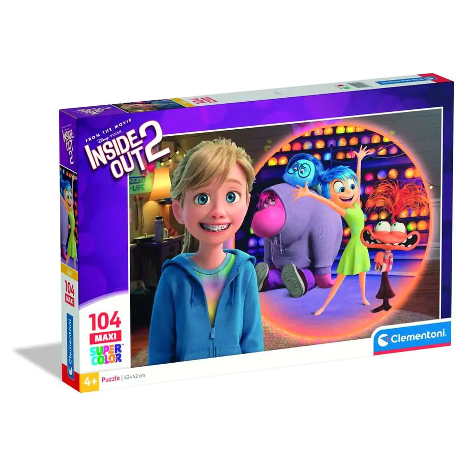 Disney Pixar Inside Out 2 maxi Puzzle 104St Produktfoto