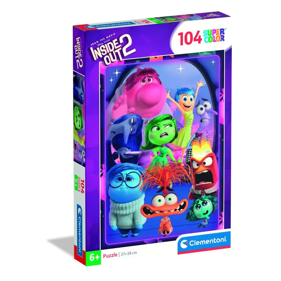 Disney Pixar Inside Out 2 Puzzle 104St Produktfoto